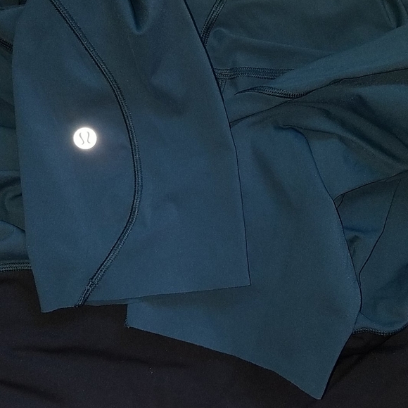 Lululemon run the day crop submarine black 8 pants - Picture 15 of 16